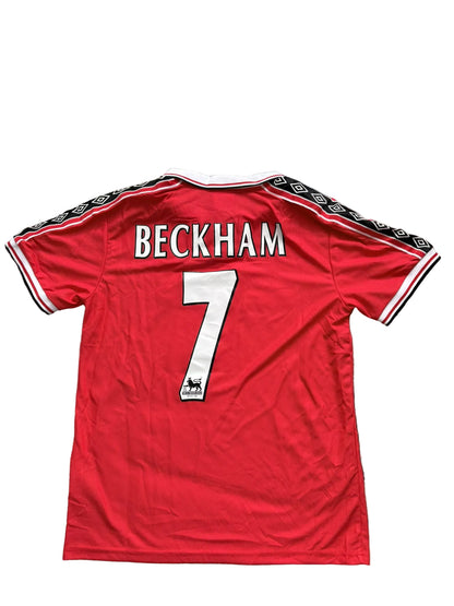 Tricou Manchester United 1999 Beckham nr. 7 Home